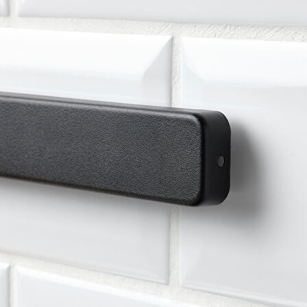 Mıknatıslı bıçaklık, siyah, 38 cm