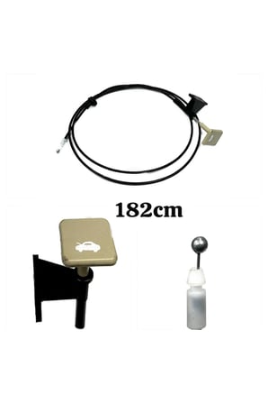 Honda Civic 2007-2015 Kaput Açma Teli (Mandallı)
