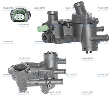 TERMOSTAT KOMPLE GOLF / BORA / LEON / OCTAVIA 2002-2006 AZD-BCB 1.6 032121111BA