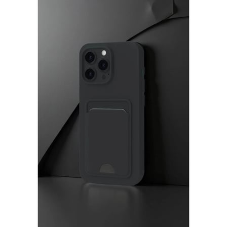 Apple İphone 16 Pro Kılıf Kelvin Kartvizitli Silikon - Açık Yeşil