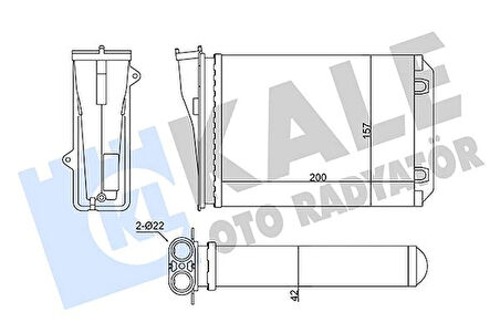 KALORİFER CITRO N C3 3-PEUGEOT 2008 I-208 1 KALORİFER AL/MKNK 200101571042 1608182480