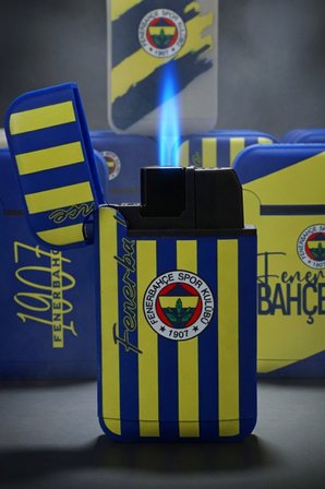 x Dekomus Lisanslı Fenerbahçe Jetli Çakmak Dekomus Cep Defteri Hediyeli Tek Adet
