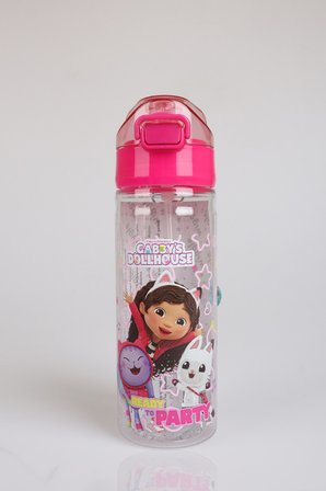 x Dekomus Lisanslı Gabby’s Dollhouse 500 Ml Tritan Matara "Dekomus Cep Defteri Hediyeli"