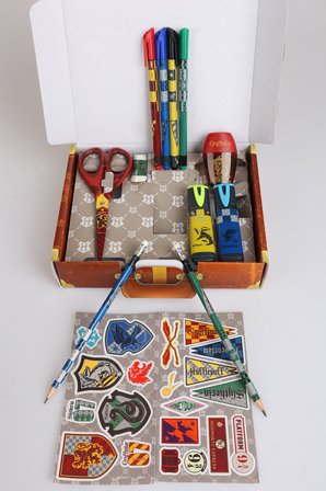 Maped x Dekomus Lisanslı Harry Potter Magic School Collection Özel Kutulu 16 Parça Premium Kırtasiye Seti