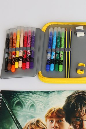Maped x Dekomus Lisanslı Harry Potter Magic School Collection 35 Parça Full+Full Boyama Seti Ve Büyük Boy Resim Defteri Seti
