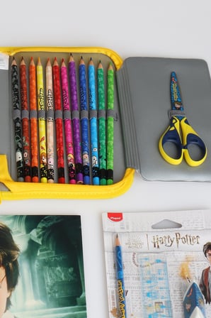 Maped x Dekomus Lisanslı Harry Potter Magic School Collection 35 Parça Full+Full Boyama Seti Ve Büyük Boy Resim Defteri Seti
