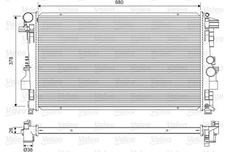 MOTOR SU RADYATORU MERCEDES VITO W639 2003 A6395011101
