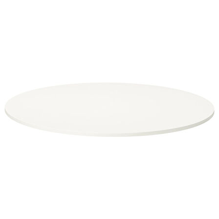 Yemek masası tablası, beyaz, 107 cm