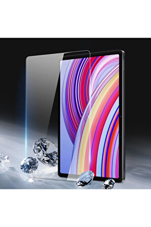 Xiaomi Poco Pad 12.1 inç ile Uyumlu Tam Koruma Nano Esnek Tablet Kırılmaz Ekran Koruyucu