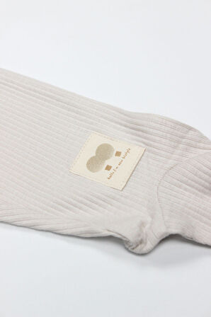 Bistyle Modal Flying Balloons Patikli Pantolon BS16122 Bej