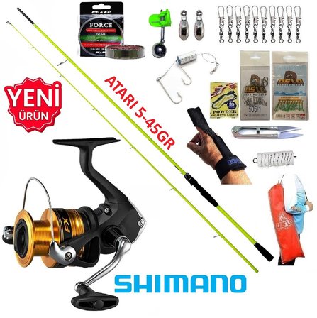 Shimano Fx 4000 210cm 5-45gr Karbon High Tech Kıyı Olta Takımı Seti