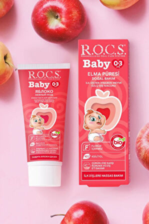 Nessiworld  .Baby Diş Macunu 35ml 0-3 Yaş Elma