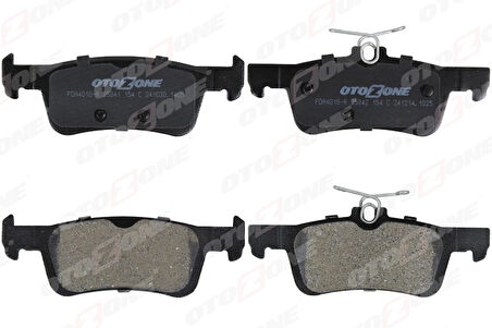 ARKA FREN BALATASI P308 2 1.2 VTİ-1.2 THP-1.6 HDİ-2.0 HDİ 2013 FREN DİSKİ ÇAPI 249MM İÇİN 15MM 1611331480 1610814180 1647875680