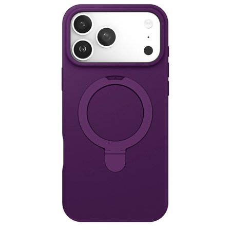 Apple İphone 17 Pro Regal Magsafe Standlı Kapak - Derin Mor