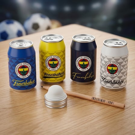 BakGelAl Fenerbahçe Lisanslı Kola Kutusu Şeklinde Kalemtıraş ve Silgi – 2’si 1 Arada Kırtasiye