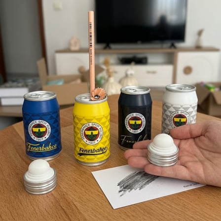 BakGelAl Fenerbahçe Lisanslı Kola Kutusu Şeklinde Kalemtıraş ve Silgi – 2’si 1 Arada Kırtasiye