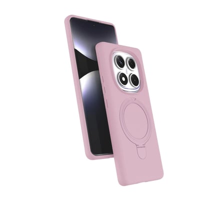 Xiaomi Redmi Note 14 Pro 5g Regal Magsafe Standlı Kapak - Açık Pembe