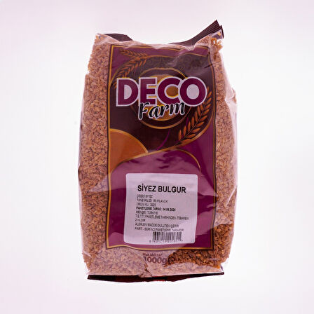 Deco Farm Si̇yez Bulgur 1000 Gr