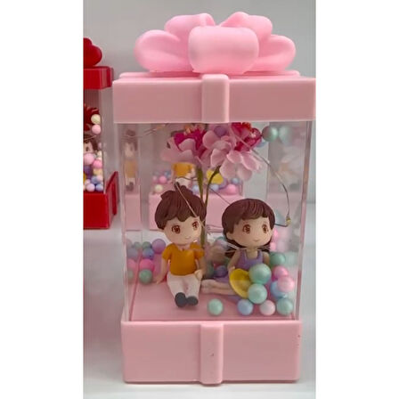 Dekoratif Müzikli Hediye Kutusu 