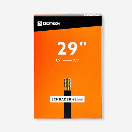 29 × 1,9/2,5 - 48 mm İç Lastik Schrader Valf Uyumlu