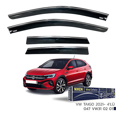 KROMLU CAM RÜZGARLIĞI VW TAIGO 2021- 4LÜ