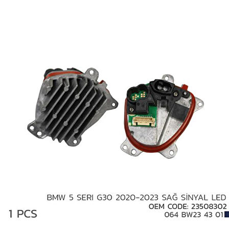 BMW 5 G30 2020-2023 SAĞ SİNYAL LED MODÜL 23508302 23508302