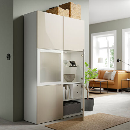 Kapak, parlak cila bej, 60x64 cm