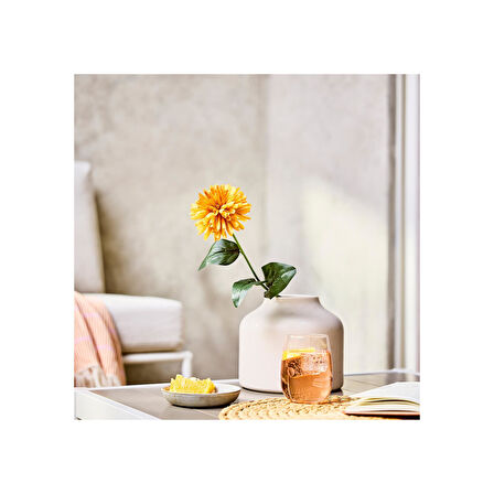 Yapay çiçek, turuncu, 55 cm, krizantem