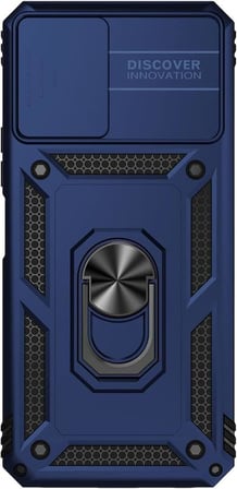 Honor 200 Pro ile Uyumlu Kılıf Magnetik Standlı Kamera Korumalı Sürgülü Kapak