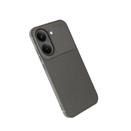 Xiaomi Poco X8 Pro Uyumlu Kılıf Karbon Tasarım Kamera Korumalı Silikon Telefon Kılıfı Kapak