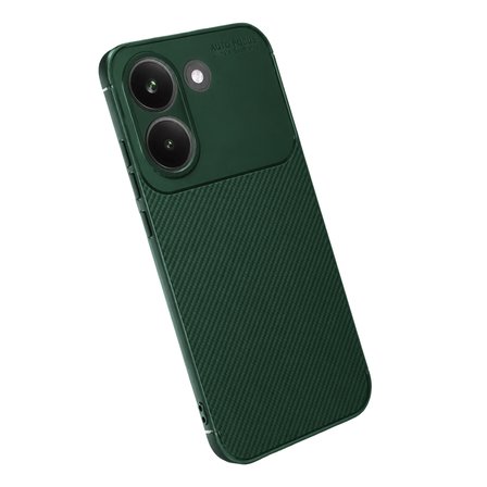 Xiaomi Poco X8 Pro Uyumlu Kılıf Karbon Tasarım Kamera Korumalı Silikon Telefon Kılıfı Kapak