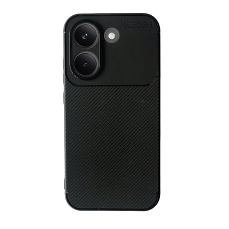 Xiaomi Poco X8 Pro Uyumlu Kılıf Karbon Tasarım Kamera Korumalı Silikon Telefon Kılıfı Kapak