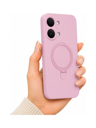 Xiaomi Poco X8 Pro Max Uyumlu Kılıf M-Safe Özellikli Yüzük Standlı Telefon Kılıfı Kapak