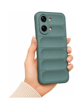 Xiaomi Poco X8 Pro Max Uyumlu Kılıf Esnek Tpu Oyuklu Arka Yüzey Tasarımlı Silikon Kapak
