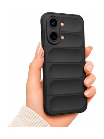 Xiaomi Poco X8 Pro Max Uyumlu Kılıf Esnek Tpu Oyuklu Arka Yüzey Tasarımlı Silikon Kapak