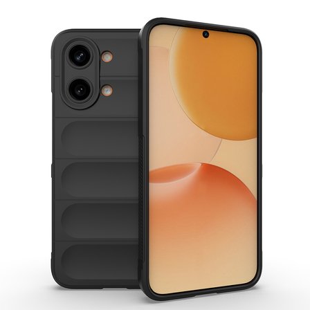 Xiaomi Poco X8 Pro Max Uyumlu Kılıf Esnek Tpu Oyuklu Arka Yüzey Tasarımlı Silikon Kapak