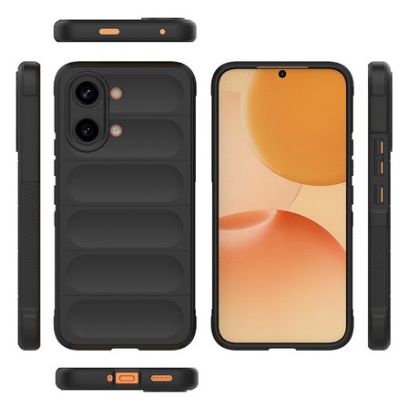 Xiaomi Poco X8 Pro Max Uyumlu Kılıf Esnek Tpu Oyuklu Arka Yüzey Tasarımlı Silikon Kapak