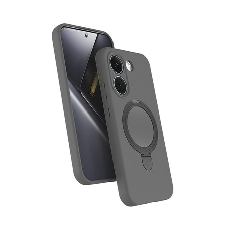 Xiaomi Poco X8 Pro Uyumlu Kılıf M-Safe Özellikli Yüzük Standlı Telefon Kılıfı Kapak