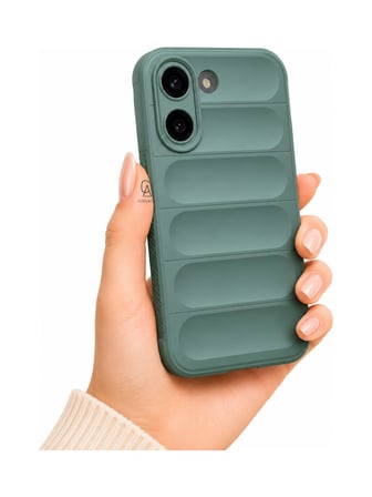 Xiaomi Poco X8 Pro Uyumlu Kılıf Esnek Tpu Oyuklu Arka Yüzey Tasarımlı Silikon Kapak