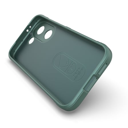 Xiaomi Poco X8 Pro Uyumlu Kılıf Esnek Tpu Oyuklu Arka Yüzey Tasarımlı Silikon Kapak