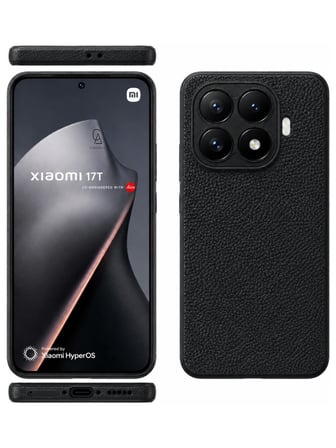 Xiaomi Mi 17T Uyumlu Deri Dokulu Yumuşak Silikon Telefon Kılıfı Kapak