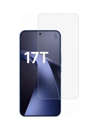 Xiaomi Mi 17T Uyumlu Deri Dokulu Silikon Telefon Kılıfı ve Şeffaf Temperli Cam Ekran Koruyucu