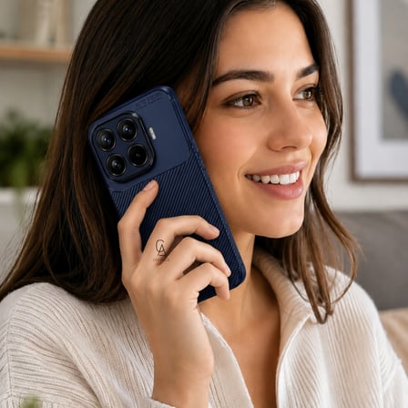 Xiaomi Mi 17T Pro Uyumlu Kılıf Karbon Tasarım Kamera Korumalı Silikon Telefon Kılıfı Kapak