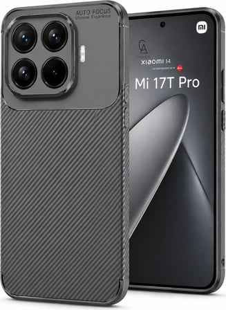 Xiaomi Mi 17T Pro Uyumlu Kılıf Karbon Tasarım Kamera Korumalı Silikon Telefon Kılıfı Kapak