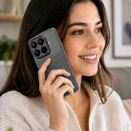 Xiaomi Mi 17T Pro Uyumlu Kılıf Karbon Tasarım Kamera Korumalı Silikon Telefon Kılıfı Kapak