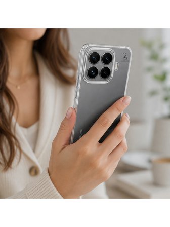 Xiaomi 17T Pro ile Uyumlu Kılıf Şeffaf Kamera Korumalı Esnek Silikon Telefon Kılıfı Kapak