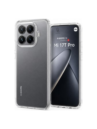 Xiaomi Mi 17T Pro ile Uyumlu Kılıf Esnek Premium Telefon Kılıfı ve Temperli Cam Ekran Koruyucu