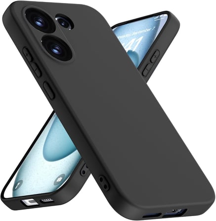 Xiaomi Poco X8 Pro Uyumlu Içi Kadife Lansman Kılıf ve Şeffaf Temperli Cam Ekran Koruyucu