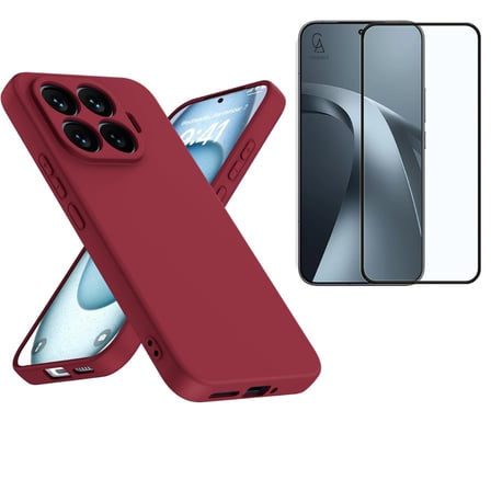 Xiaomi Mi 17T Pro Uyumlu Içi Kadife Lansman Kılıf ve 5d Tam Kaplayan Cam Ekran Koruyucu