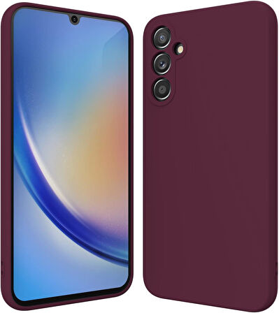 Samsung Galaxy S25 ile Uyumlu Kılıf Içi Kadife Lansman Tasarım Telefon Kılıfı Kapak